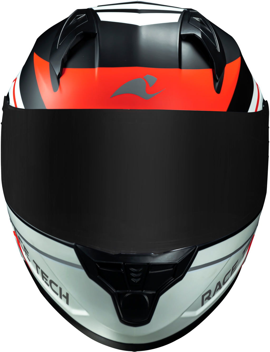 Capacete Race Tech Sector Exilio Preto Laranja