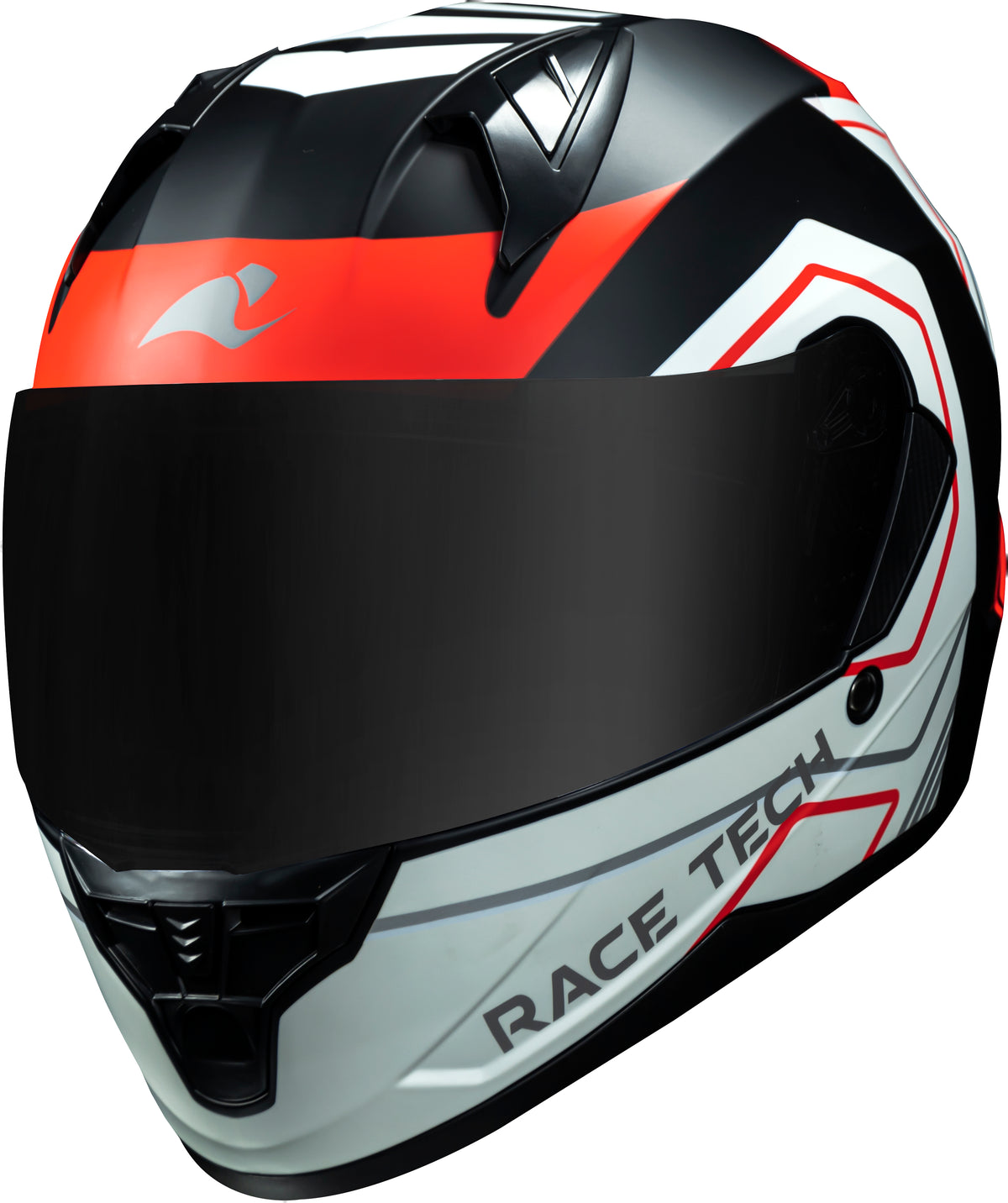 Capacete Race Tech Sector Exilio Preto Laranja