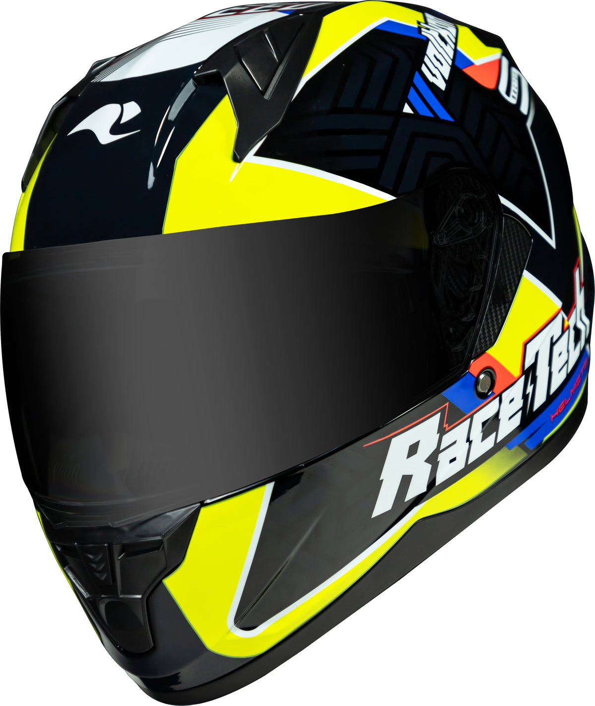 Capacete Race Tech Sector Voltkon  Preto Amarelo