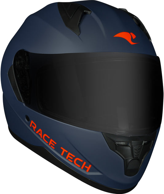 Capacete Race Tech Sector Monocolor Azul