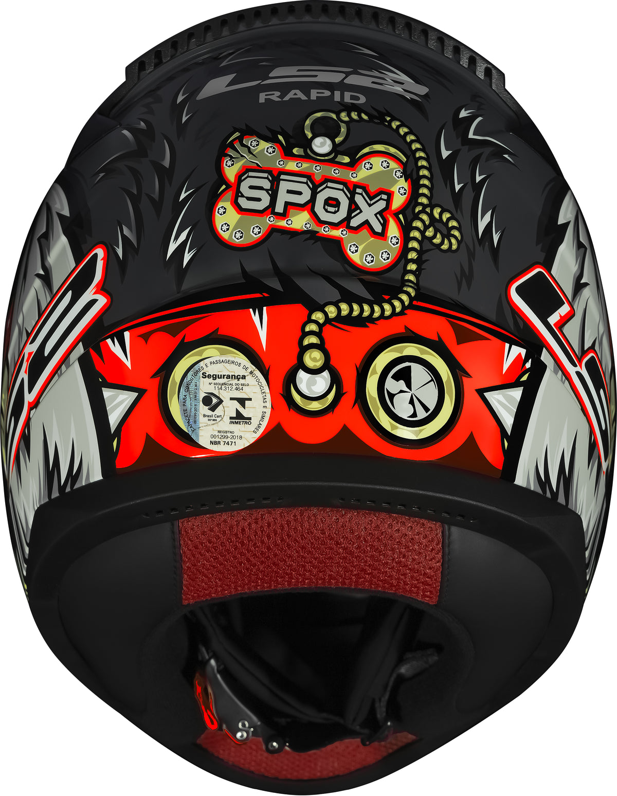 Capacete Ls2 Rapid ff353 Spox