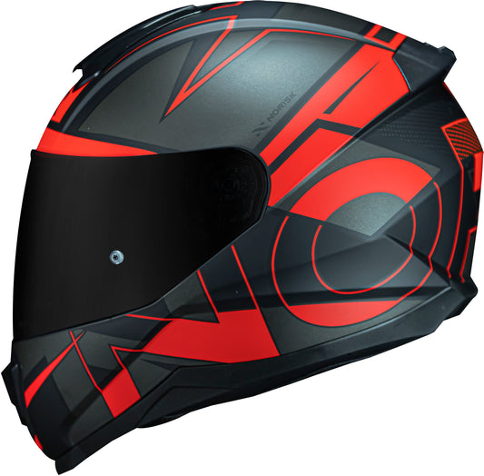 Capacete Norisk Razor Axial Vermelho