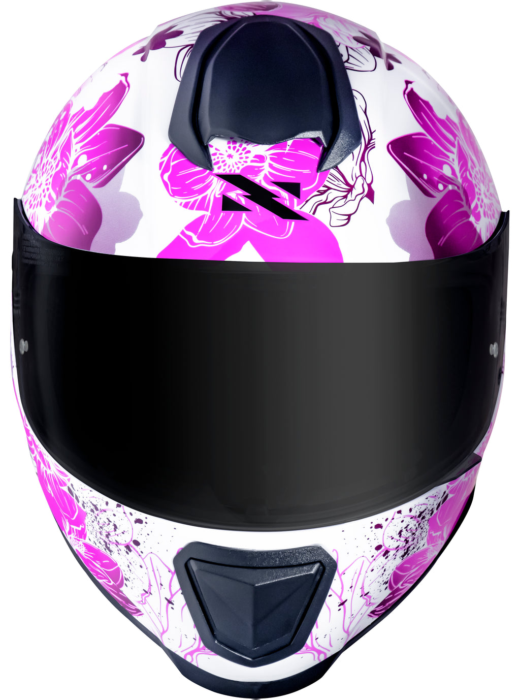 Capacete Norisk Razor Bloom Branco Rosa