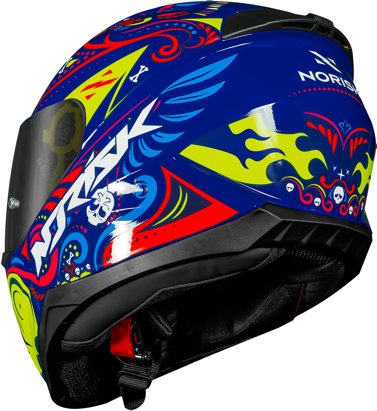 Capacete Norisk Razor Circus Azul