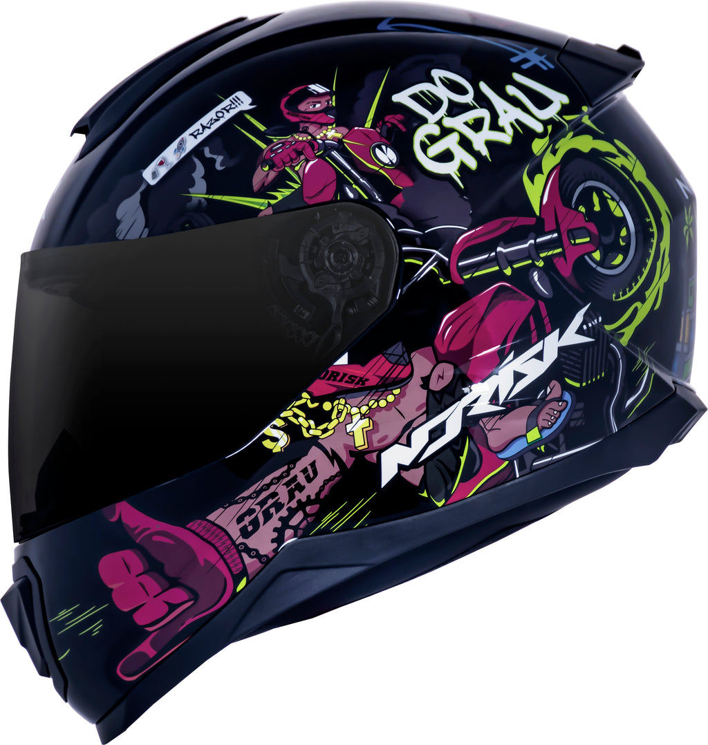 Capacete Norisk Razor Do Grau