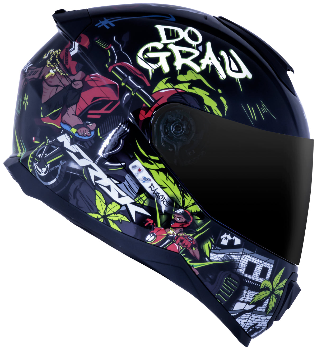 Capacete Norisk Razor Do Grau