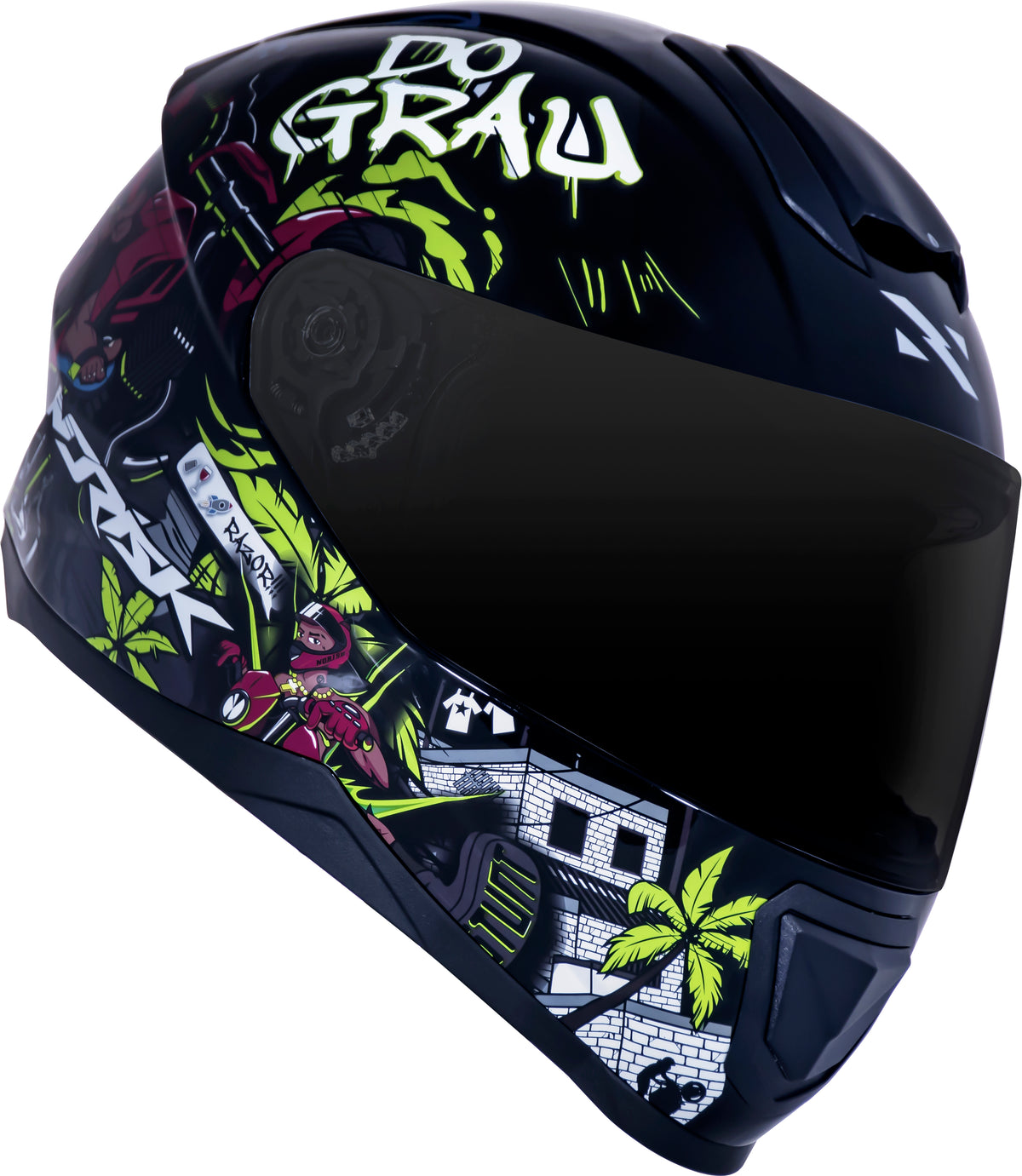 Capacete Norisk Razor Do Grau
