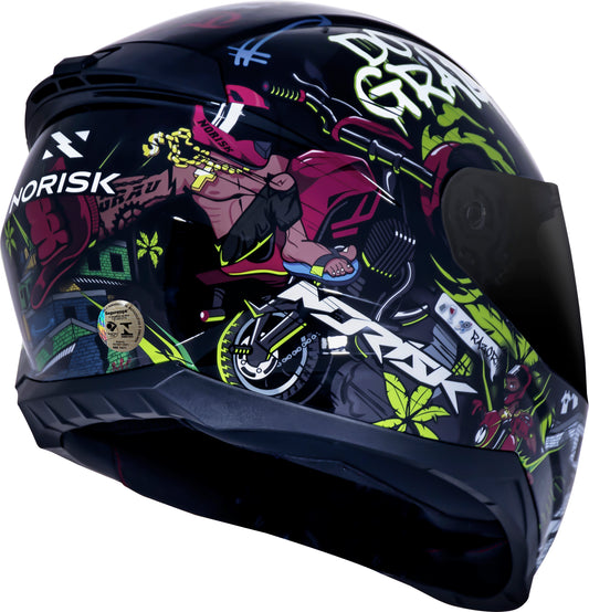 Capacete Norisk Razor Do Grau