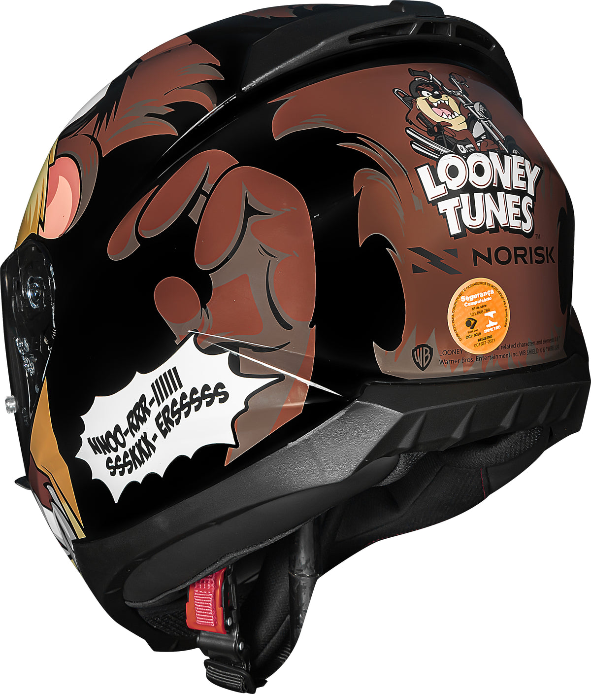Capacete Norisk Razor Looney Tunes Taz