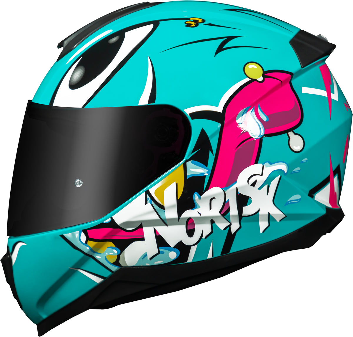 Capacete Norisk Razor Mad Azul