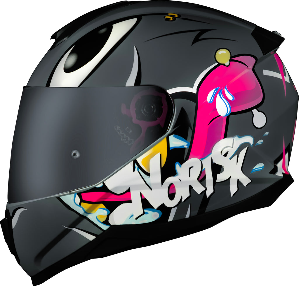 Capacete Norisk Razor Mad Cinza
