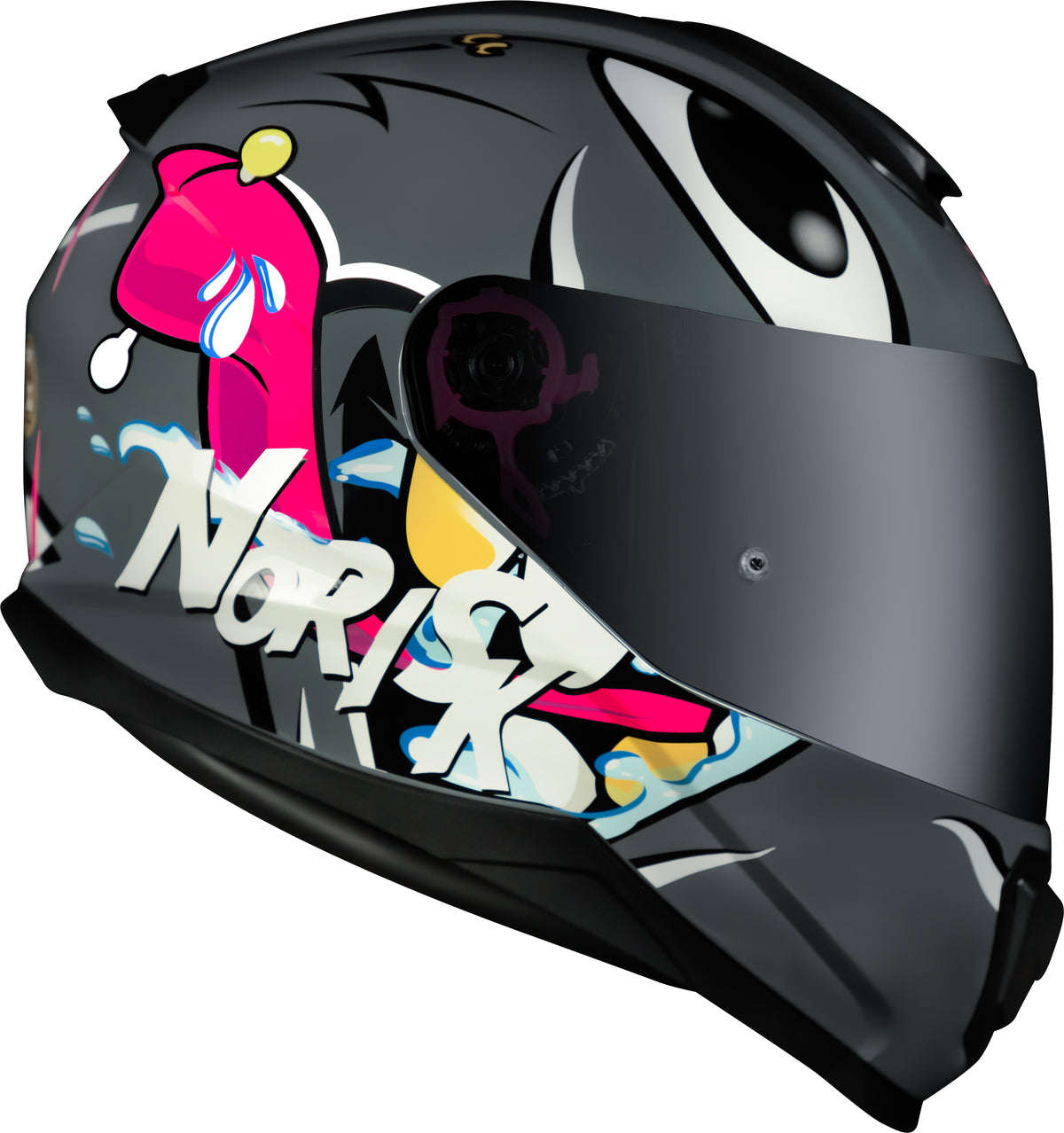 Capacete Norisk Razor Mad Cinza