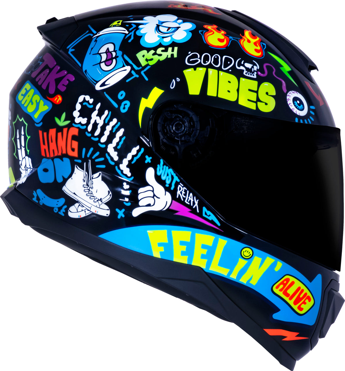 Capacete Norisk Razor Vibes Preto