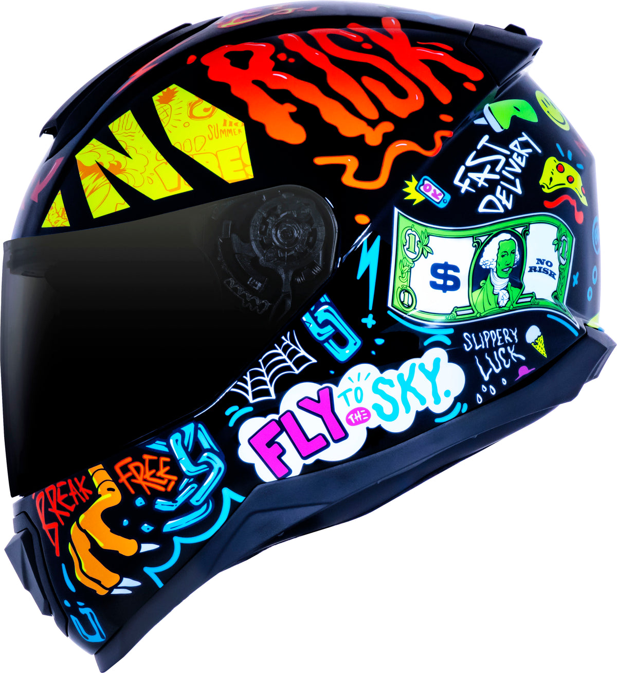 Capacete Norisk Razor Vibes Preto