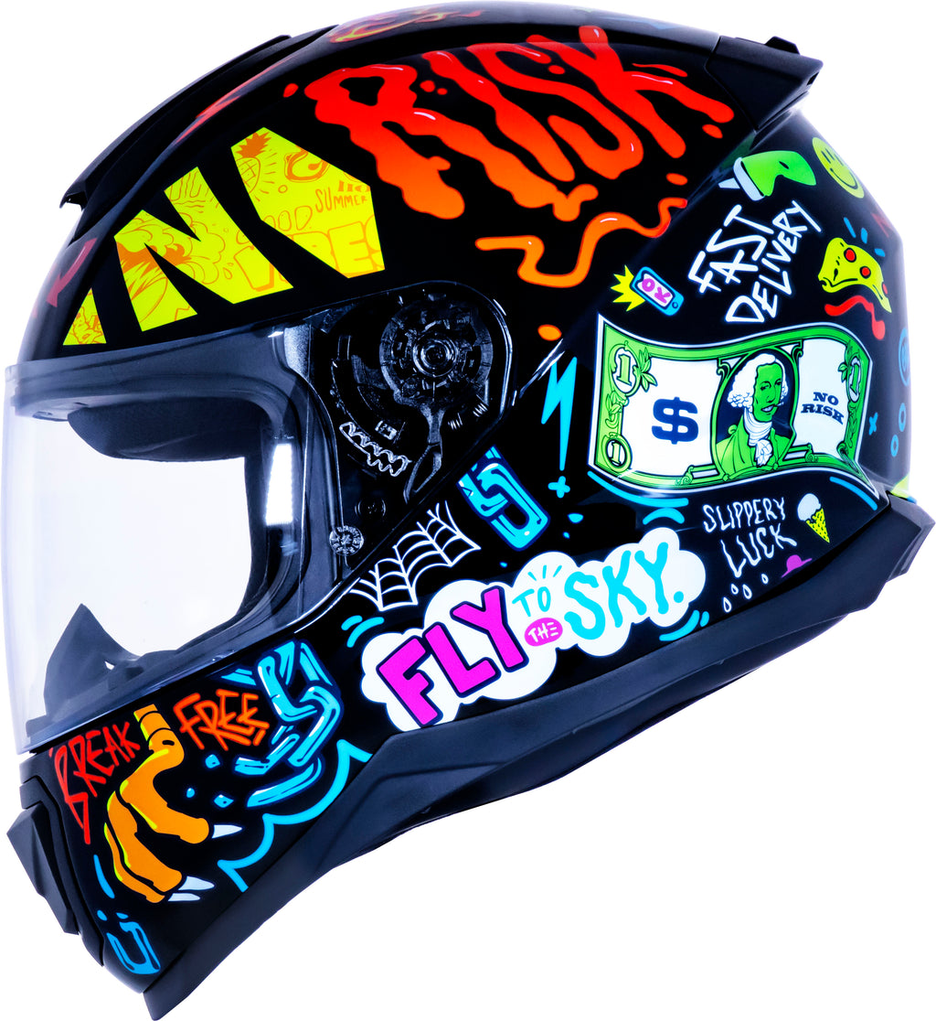 Capacete Norisk Razor Vibes Preto
