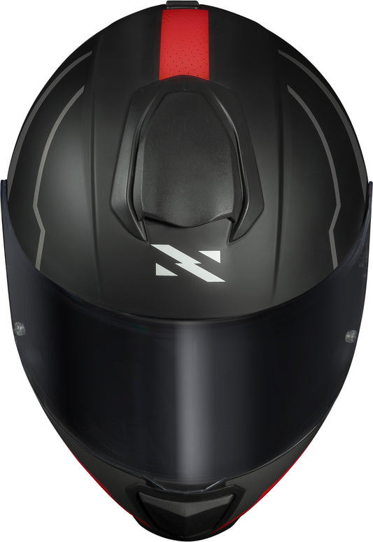 Capacete Norisk Razor Full Preto Vermelho