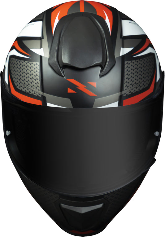 Capacete Norisk Razor Sharp Preto Vermelho