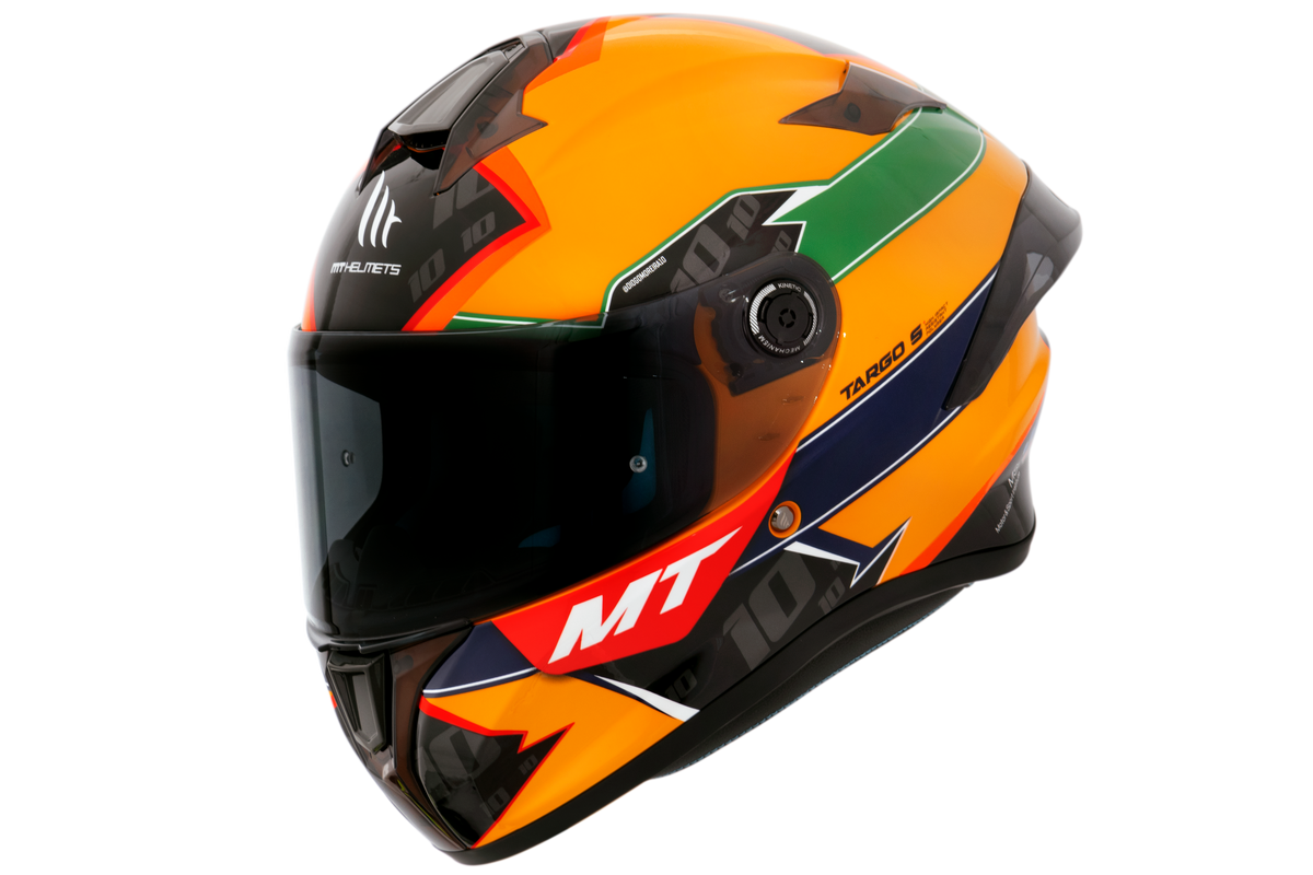 Capacete Mt Helmets Targo S Replica 2023 Tribute A3 Brilho
