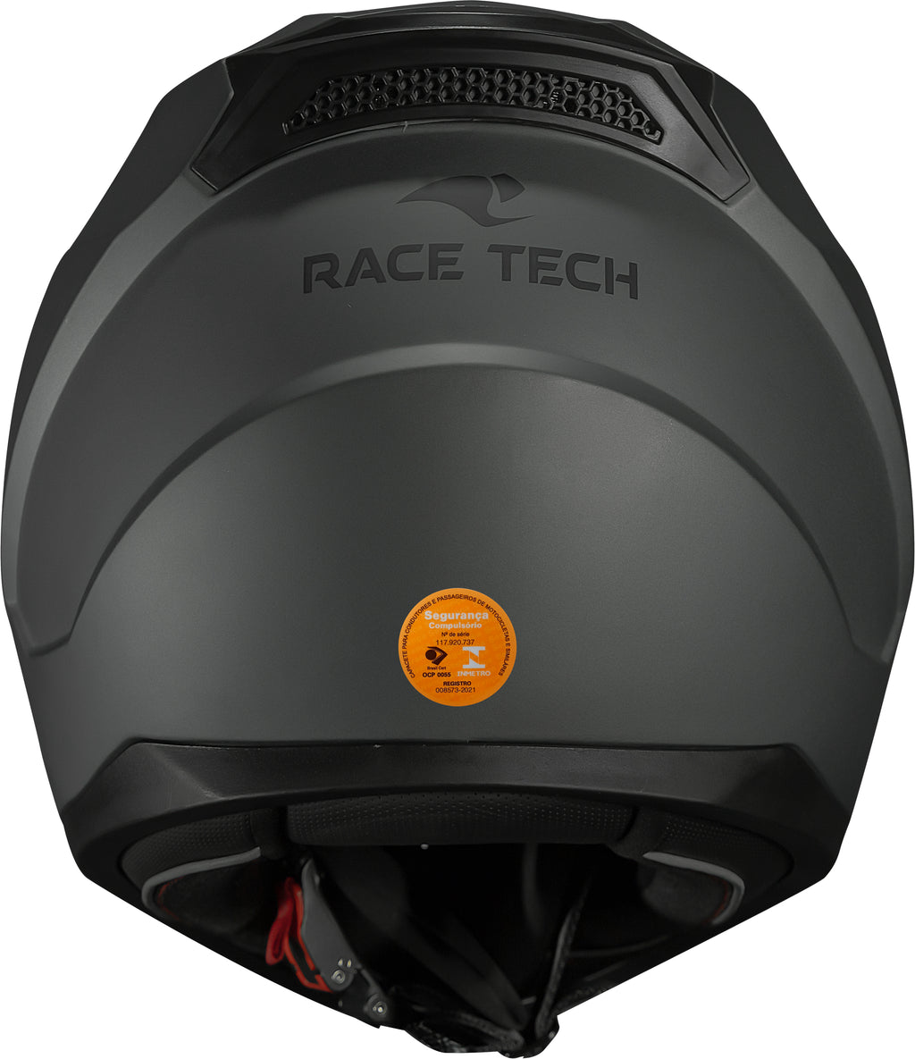 Capacete Race Tech Sector Monocolor Titânio