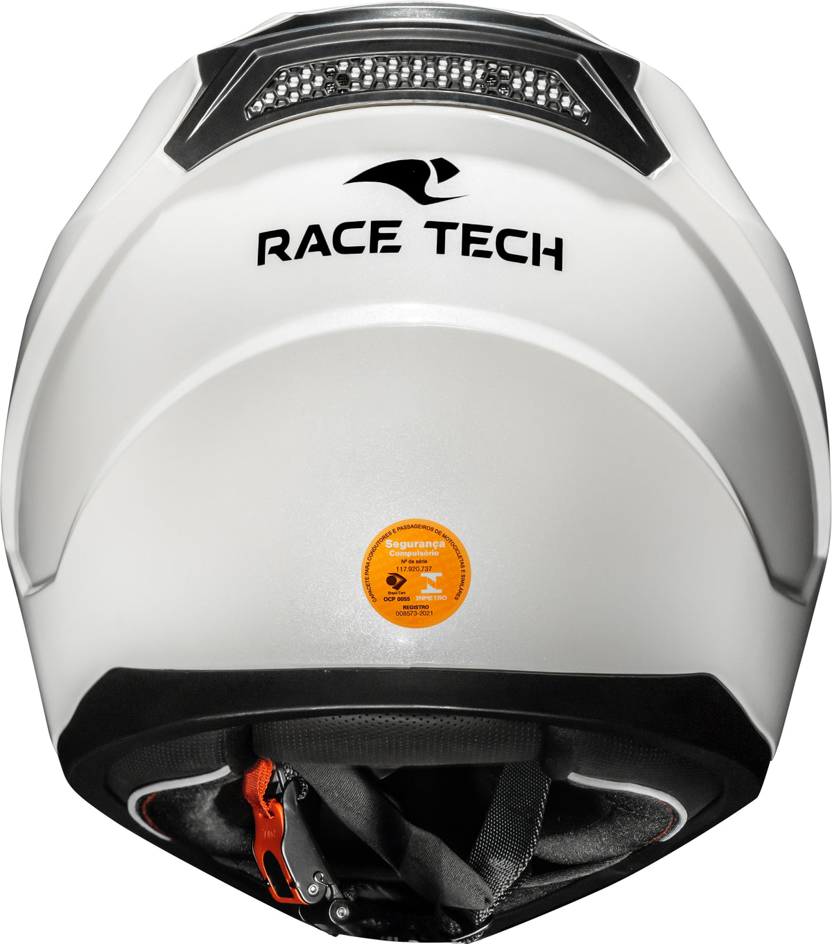 Capacete Race Tech Sector Monocolor Branco