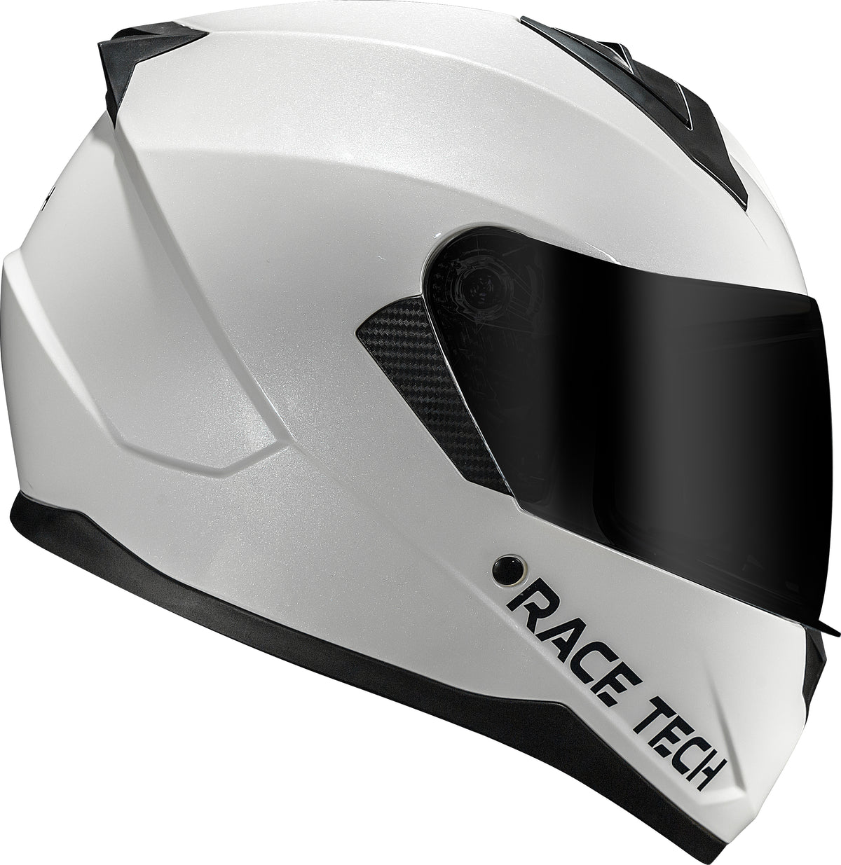 Capacete Race Tech Sector Monocolor Branco