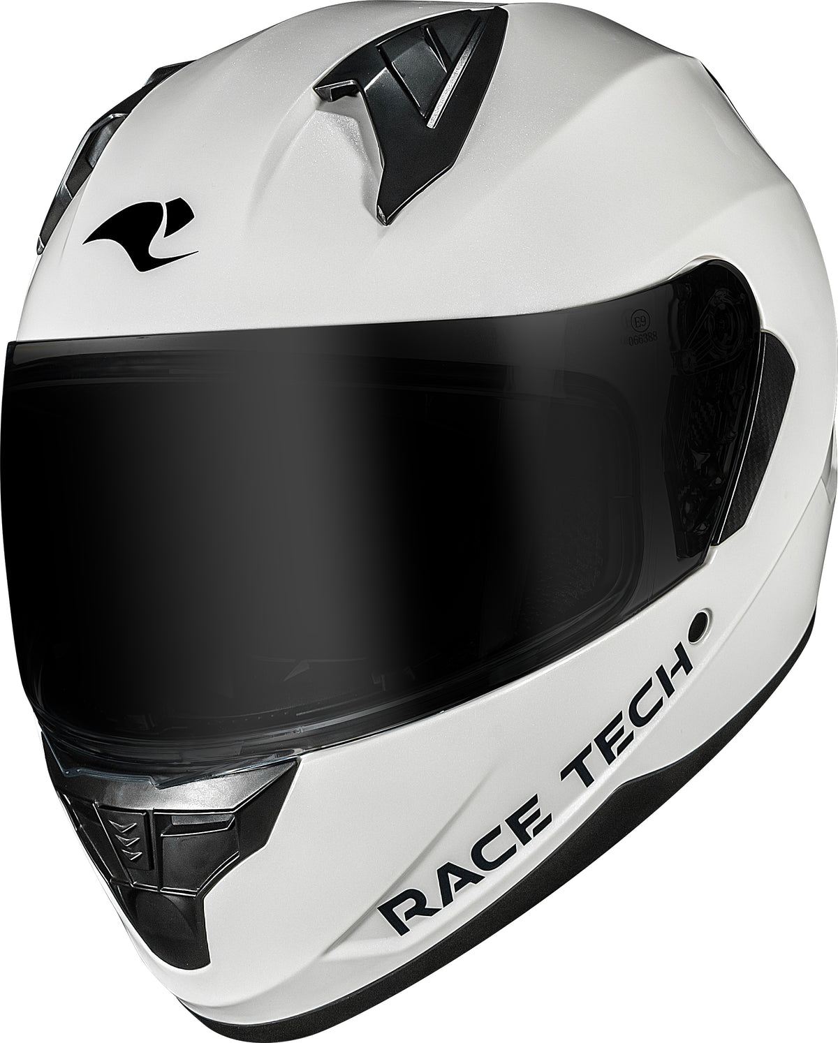 Capacete Race Tech Sector Monocolor Branco