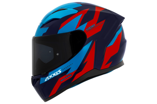 Capacete Axxis Segment Active C17 Azul Brilho