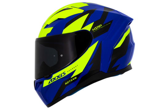 Capacete Axxis Segment Active C27 Azul Brilho