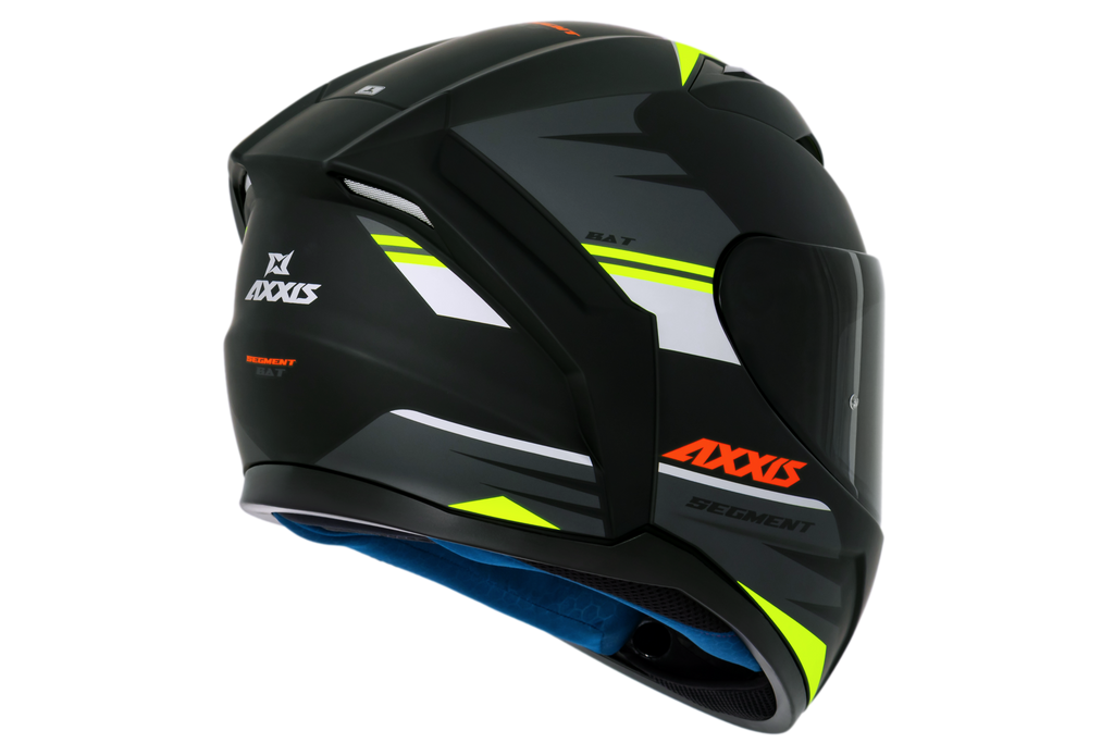Capacete Axxis Segment Bat B3 Preto Matte
