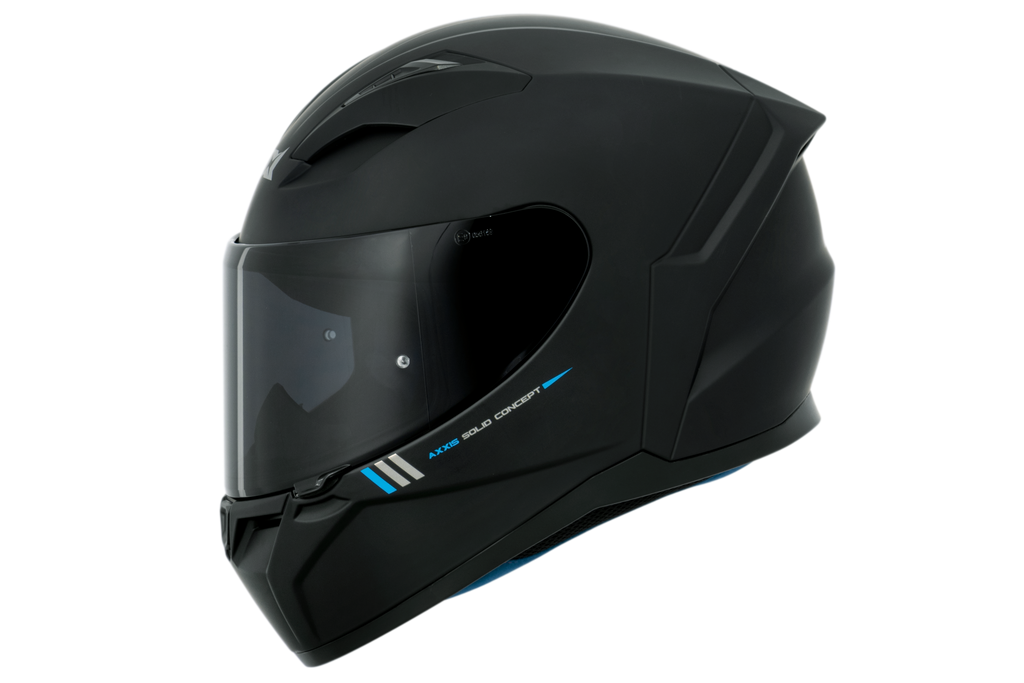 Capacete Axxis Segment Solid A1 Preto Matte