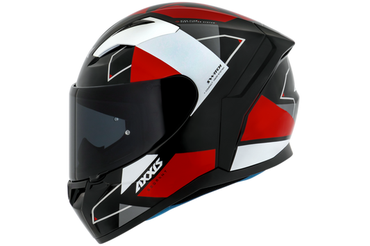 Capacete Axxis Segment Switch B5 Vermelho Brilho