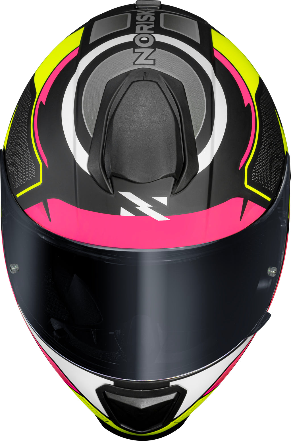 Capacete Norisk Razor Speed Max Amarelo Rosa