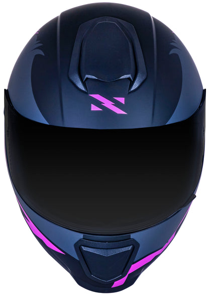 Capacete Norisk Razor Squalo Matte Preto Rosa