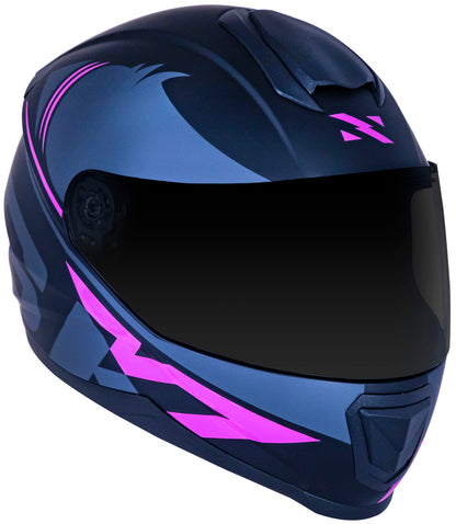 Capacete Norisk Razor Squalo Matte Preto Rosa