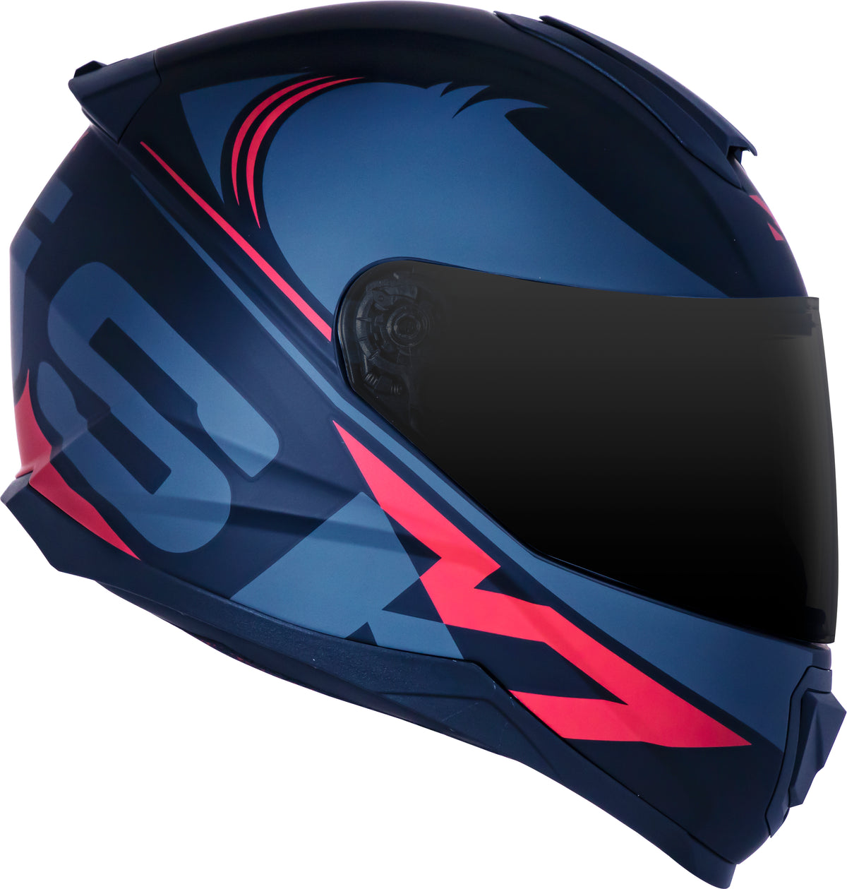 Capacete Norisk Razor Squalo Matte Preto Vermelho