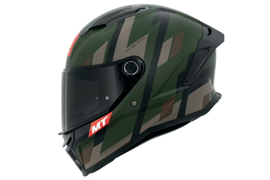 Capacete Mt Helmets Stinger 2 Register D16 Verde Matte