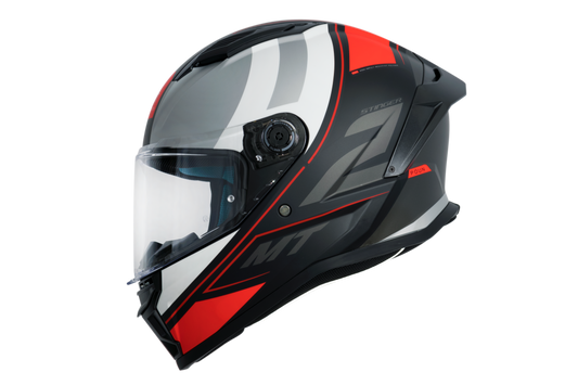 Capacete Mt Helmets Stinger 2 Poun B5 Vermelho Matte