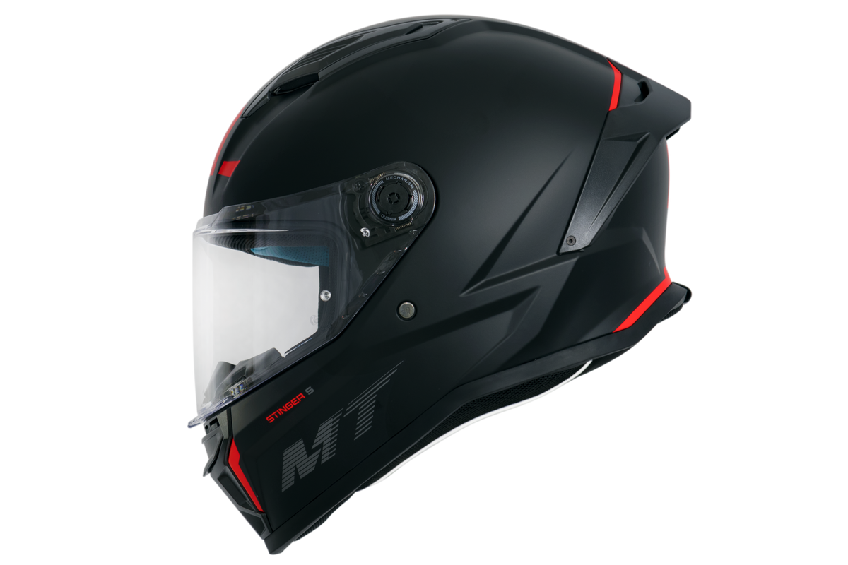 Capacete Mt Helmets Stinger 2 Solid A1 Preto Matte