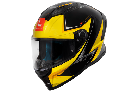 Capacete Mt Helmets Stinger 2 Sr B13 Amarelo Brilho