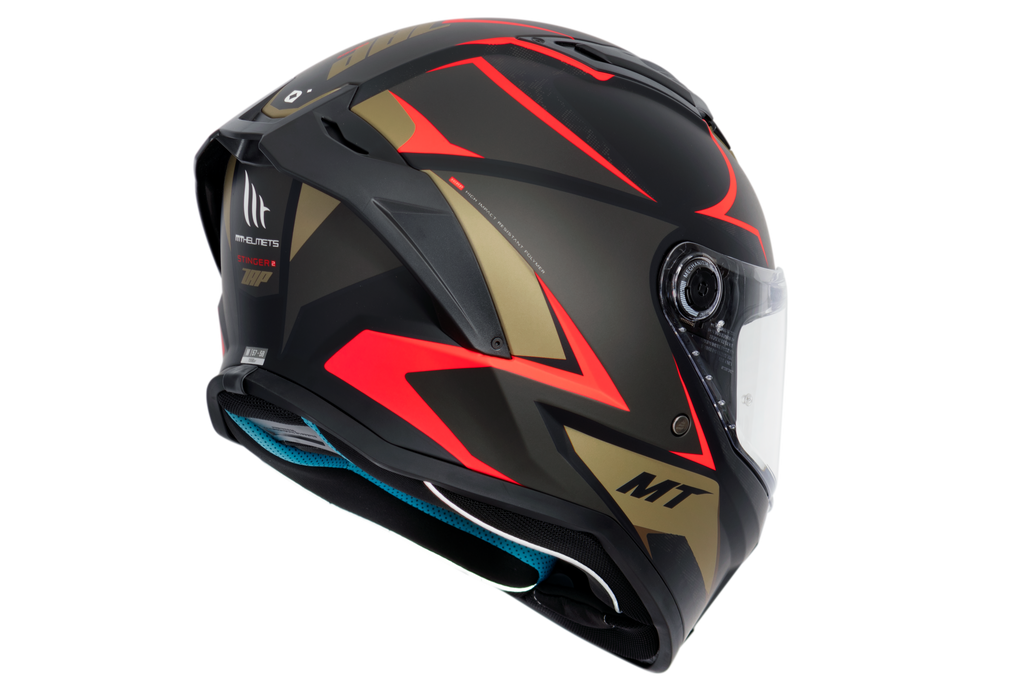 Capacete Mt Helmets Stinger 2 Zap B9 Black Matte