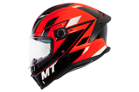 Capacete Mt Helmets Stinger 2  Zivze C5 Vermelho Brilho