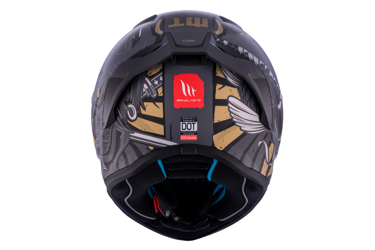 Capacete Mt Helmets Stinger 2 Krt B9 Preto Matte