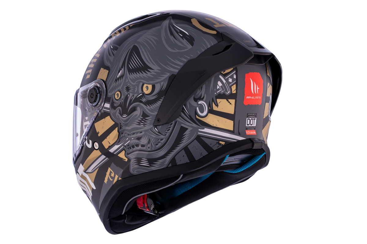 Capacete Mt Helmets Stinger 2 Krt B9 Preto Matte