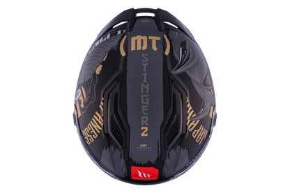 Capacete Mt Helmets Stinger 2 Krt B9 Preto Matte