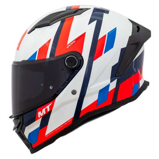 Capacete Mt Helmets Stinger 2 Register D7 Azul Brilho