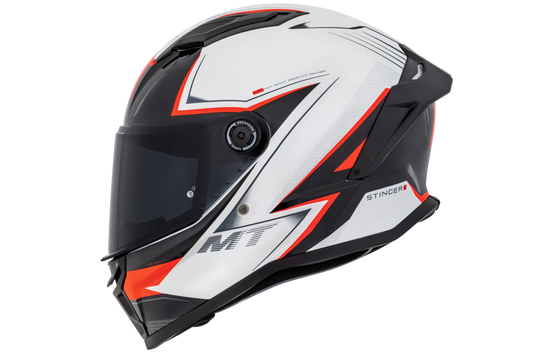 Capacete Mt Helmets Stinger 2 Sr A5 Vermelho Brilho