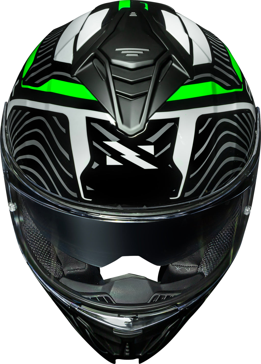 Capacete Norisk Strada II Fusion Preto Verde