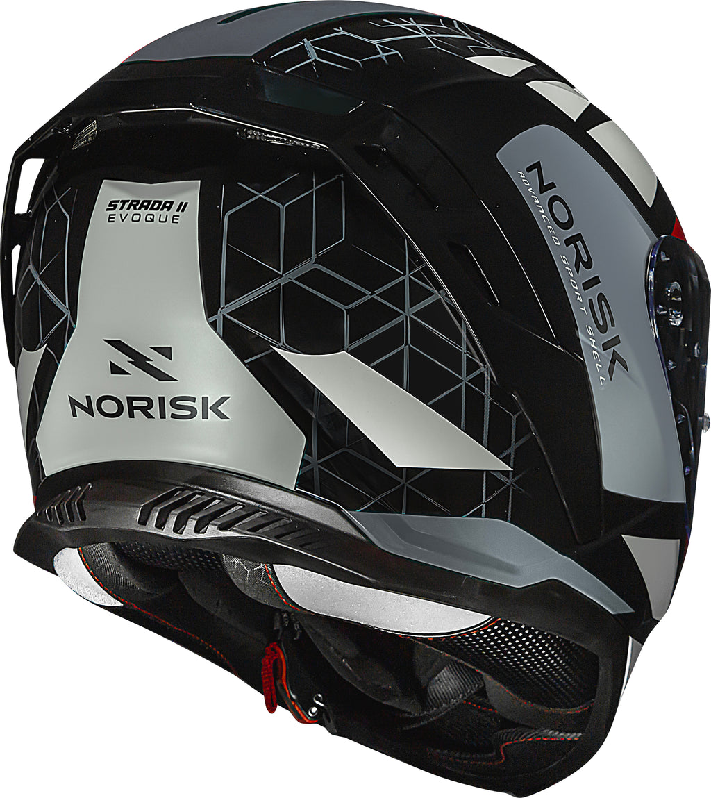 Capacete Norisk Strada II Evoque Cinza