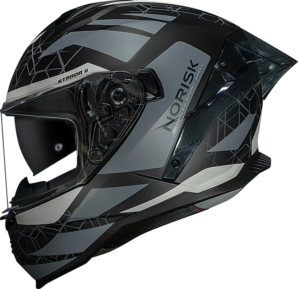 Capacete Norisk Strada II Evoque Cinza