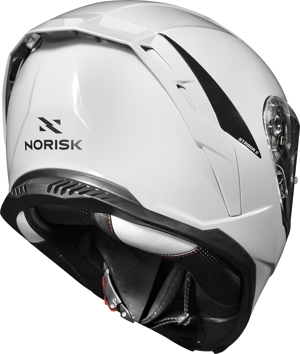 Capacete Norisk Strada II Monocolor Branco